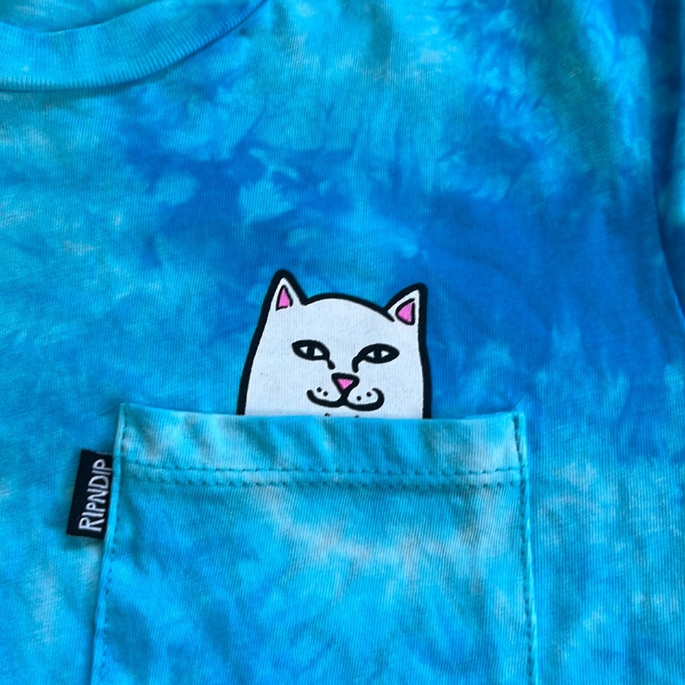 Two Ripndip Cat Pocket T-Shirts